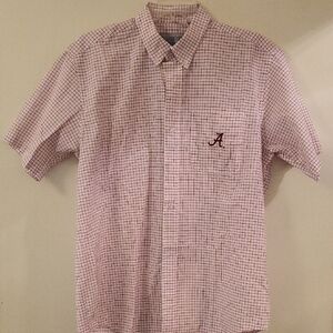 Alabama Crimson Tide Short Sleeve Button Down